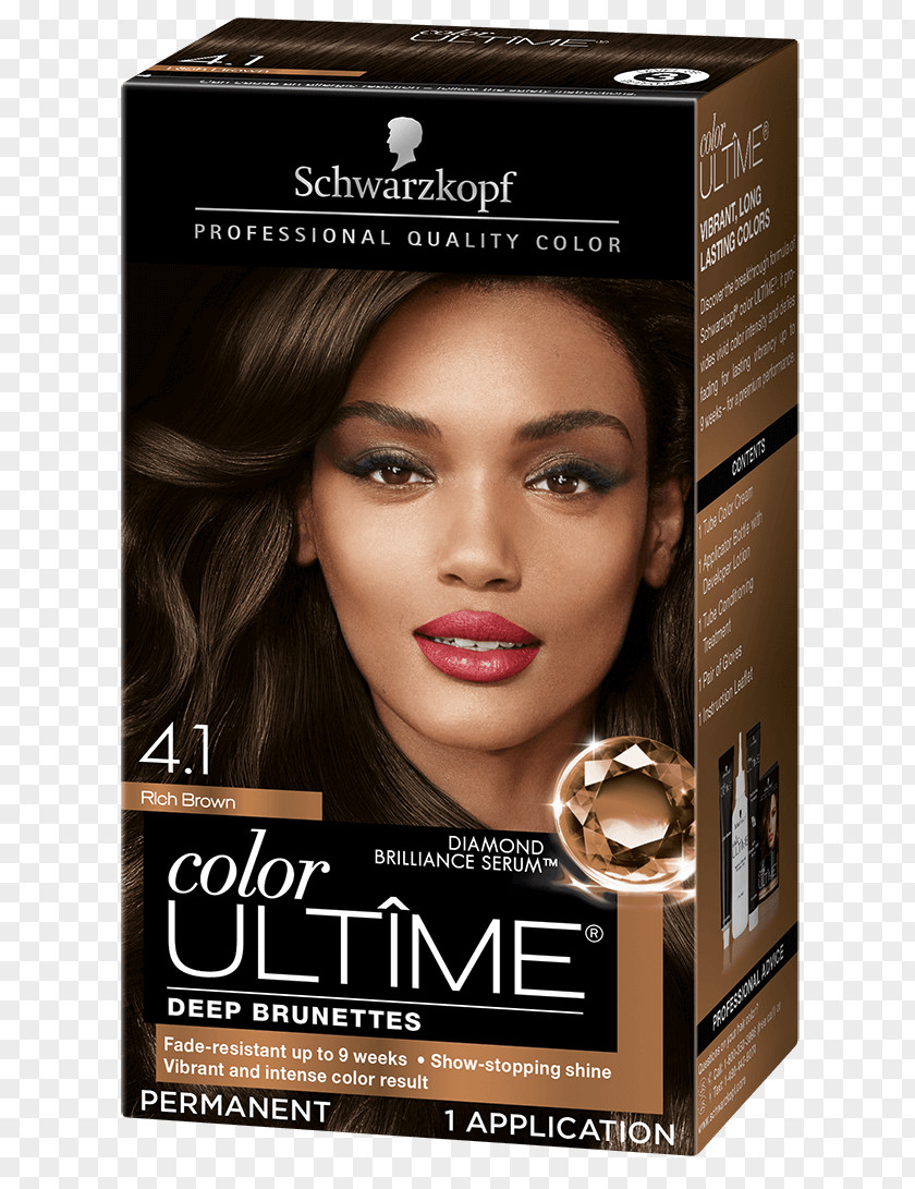 Dark Chocolate Brown Hair Color Four Vibrant Schwarzkopf Ultime Light Copper Red 8.4 Flawless *Bonus* Human Coloring PNG