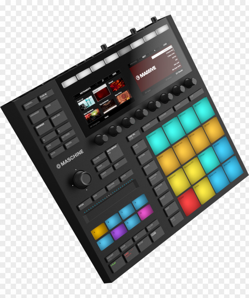 Musical Instruments Sound Synthesizers Maschine Native Sampler Groovebox PNG