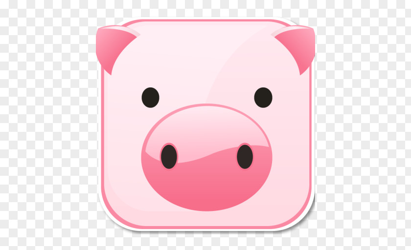 Pig Snout Cartoon PNG