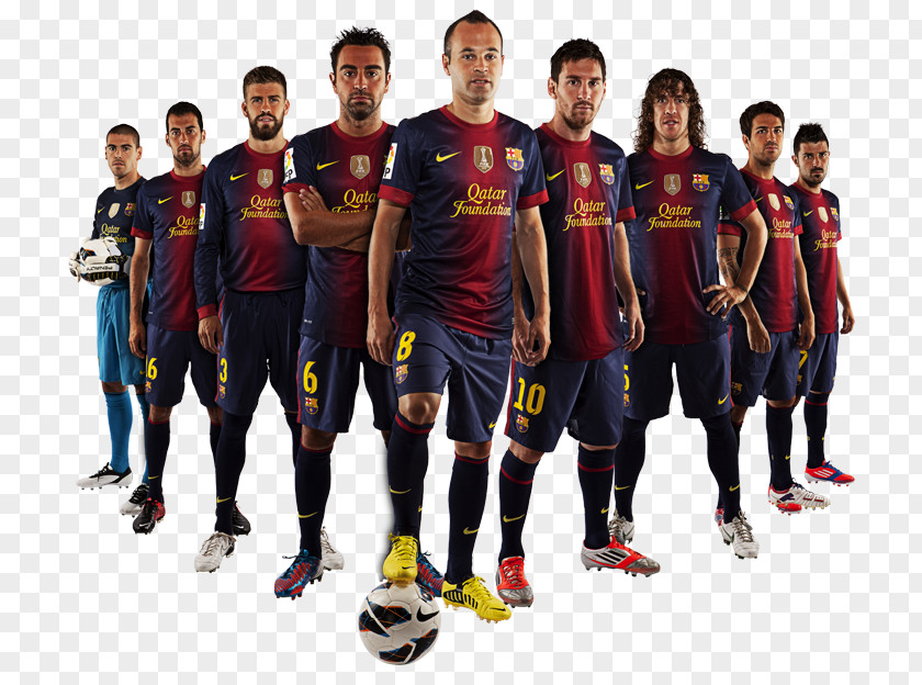 Team FC Barcelona La Liga Football PNG