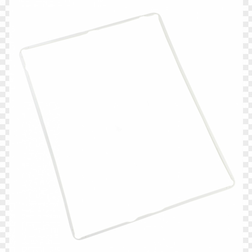 White Frame Rectangle Square Meter Line PNG