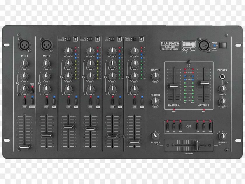 Microphone Audio Mixers Disc Jockey DJ Mixer Stereophonic Sound PNG