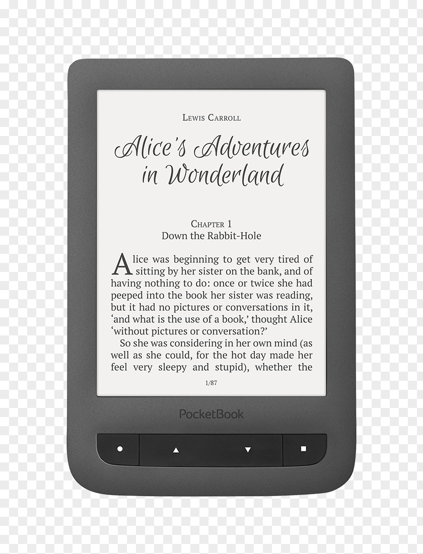 Phone Book E-Readers PocketBook International Pocketbook Basic Lux Darkbrown Wi-Fi Kindle Paperwhite PNG