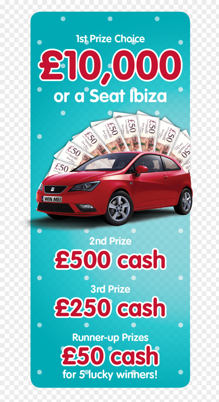 Raffle Tickets SEAT Motor Vehicle Banner Brand PNG