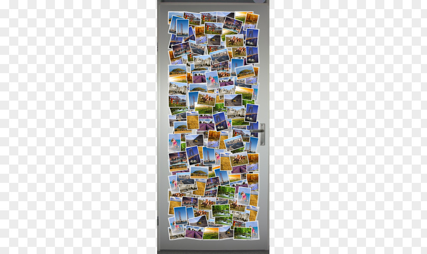 Collage Flyer Window Plastic PNG