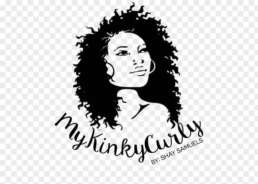 Curly Afro-textured Hair Long PNG