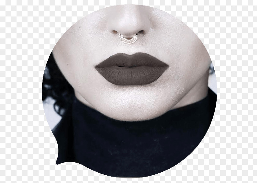 Lipstick Nose Mouth Chin PNG