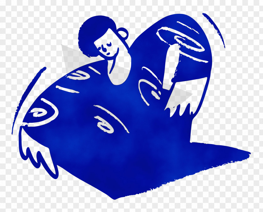 Logo Cobalt Blue / M Line Symbol PNG