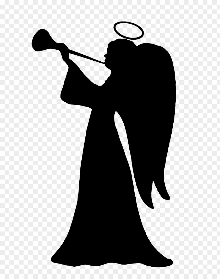 Silhouettes Silhouette Drawing Angel Clip Art PNG