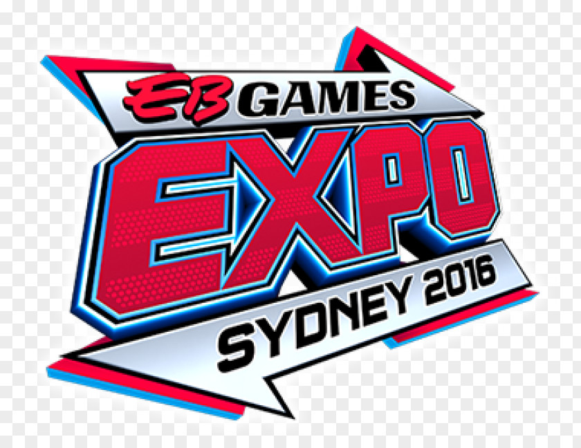 EB Games Expo Logo Brand Banner Australia PNG