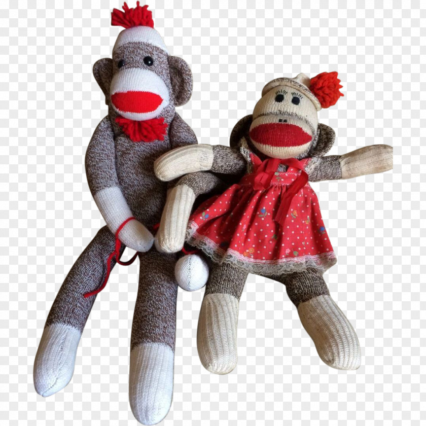 Monkey Stuffed Animals & Cuddly Toys Plush Christmas Ornament PNG