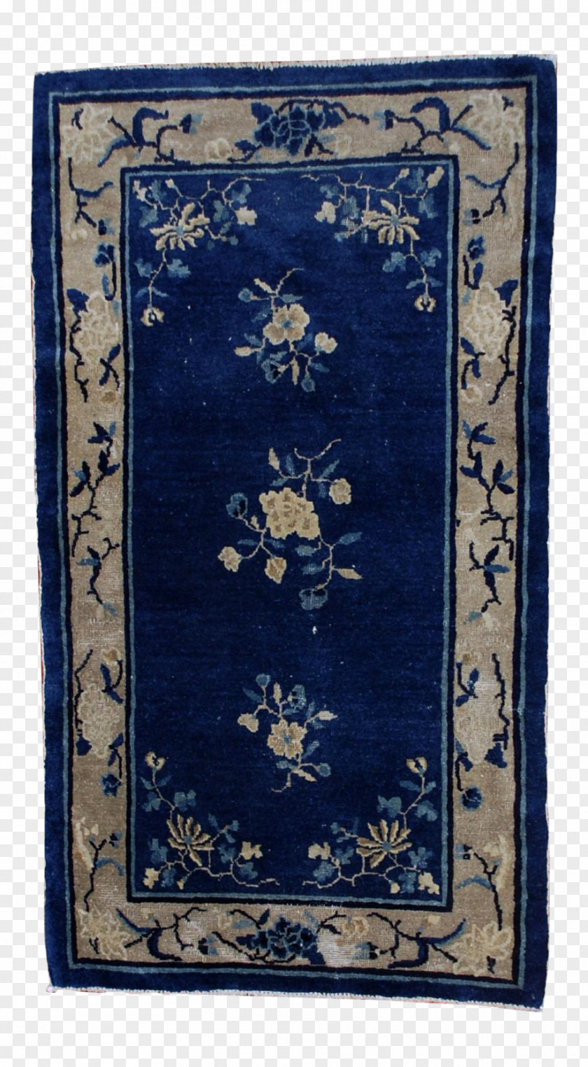 Traditional Hand-made China 1900s Carpet Antique Kashan PNG