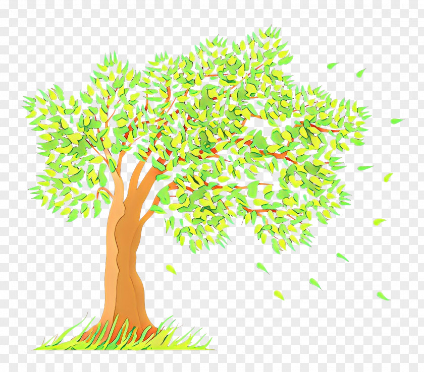 Branch Plant Stem Green Tree Line PNG
