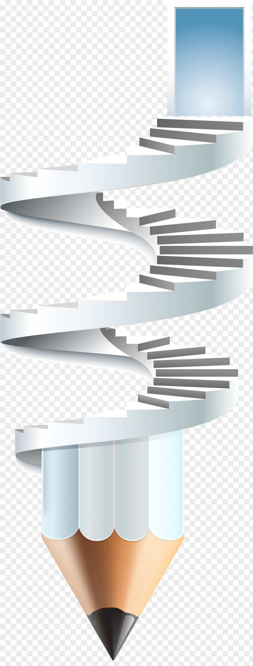 Creative Pencil Stairs Creativity PNG