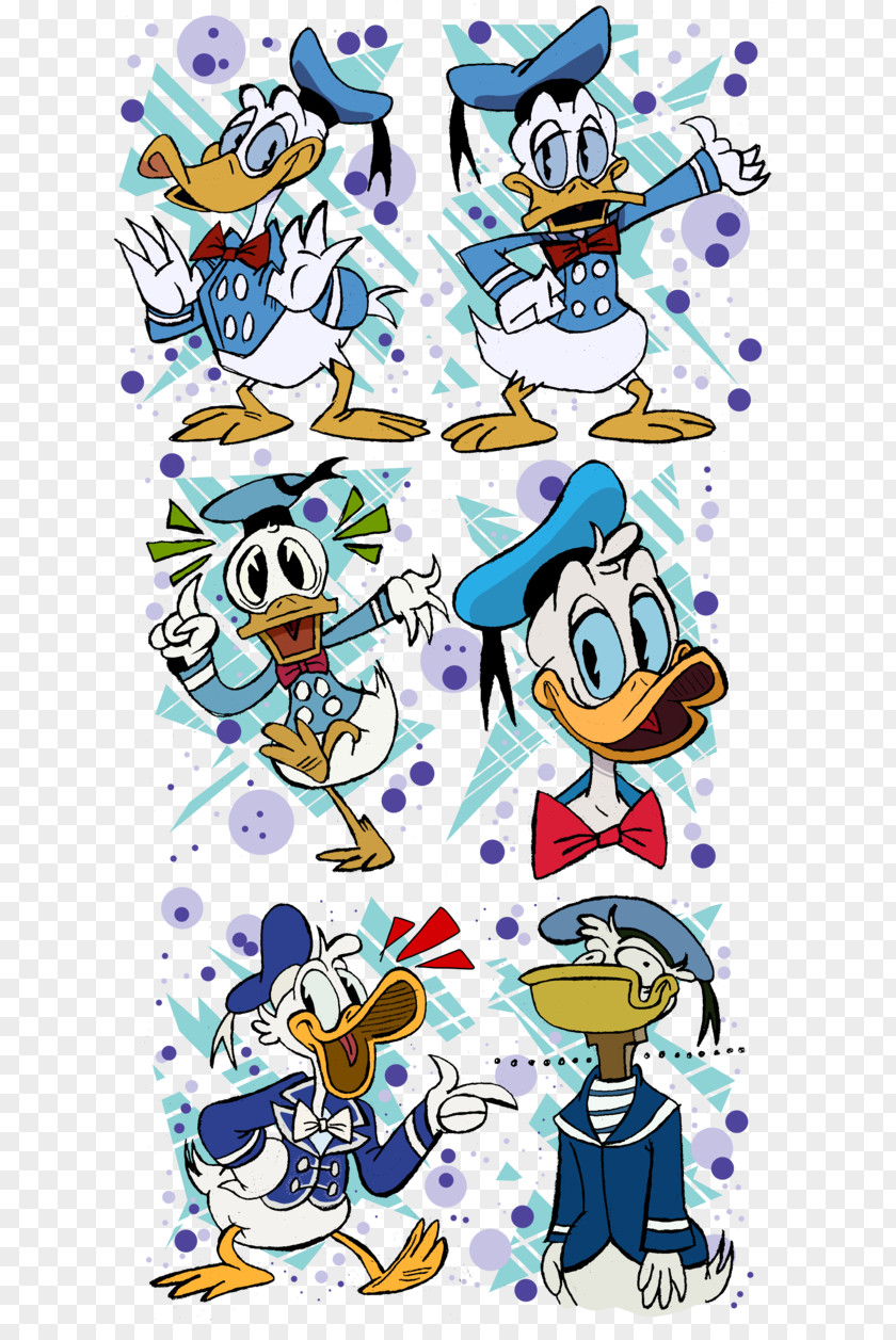 Donald Duck Disneyland Daisy PNG