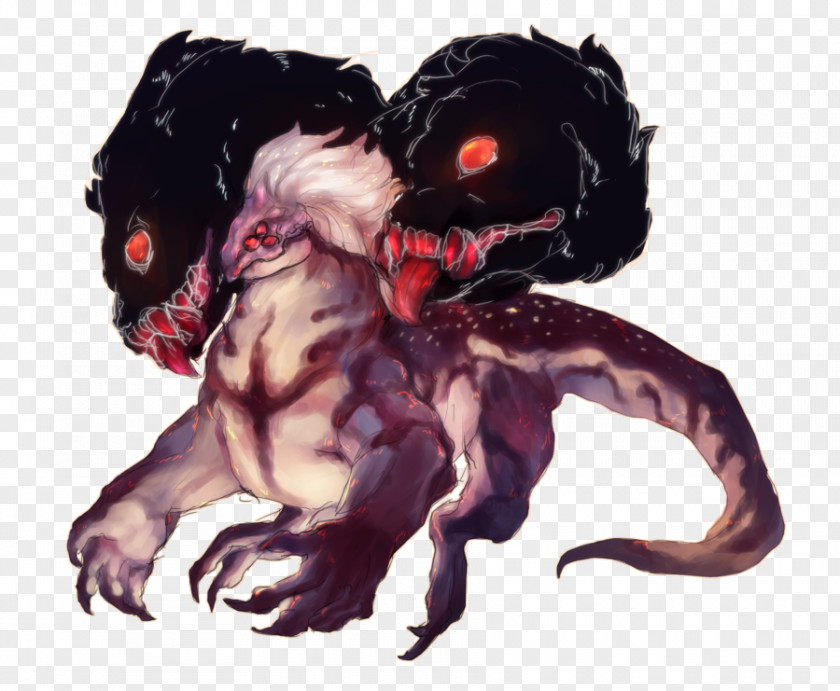 Hell Beast DeviantArt Painting PNG