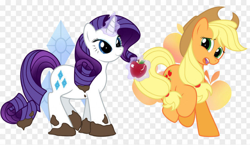 Horse Applejack Rarity Animal Cartoon PNG