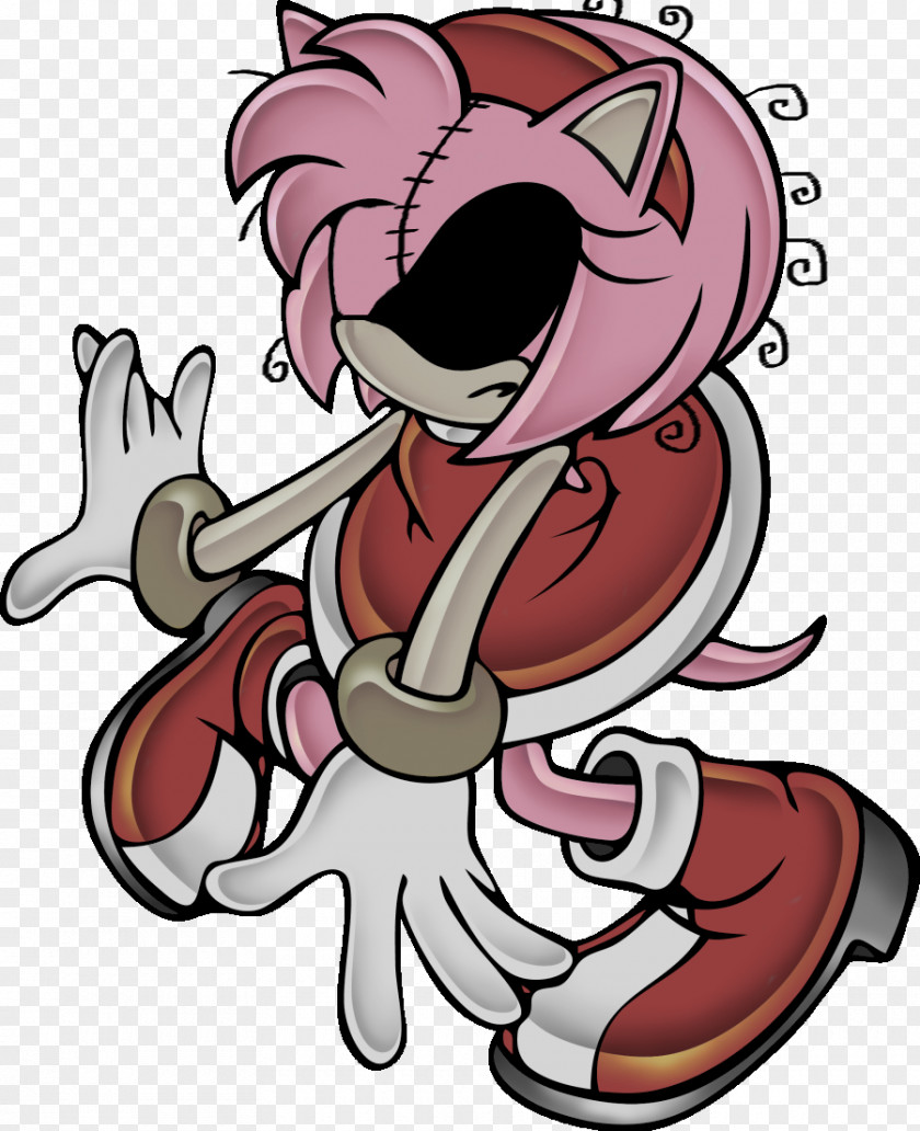Red Ink Sonic Adventure Heroes CD Amy Rose The Hedgehog PNG