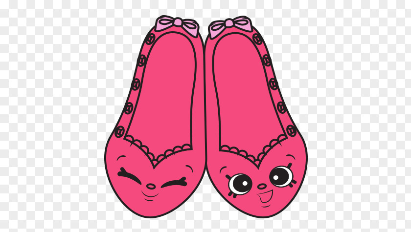 Shoes Cartoon Slipper Shoe Flip-flops Shopkins PNG