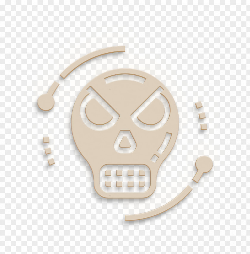 Skull Icon Cyber Crime Poison PNG