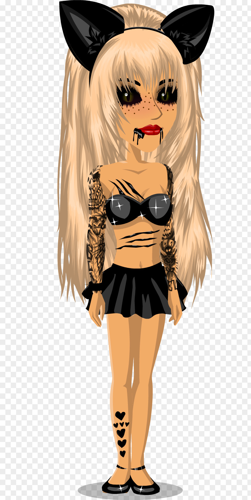 Banshee MovieStarPlanet Cat-like PNG