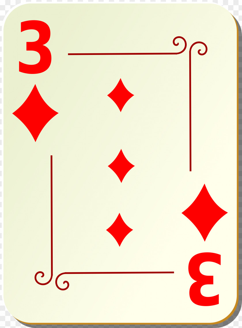 Diamond Clip Art Playing Card Image PNG