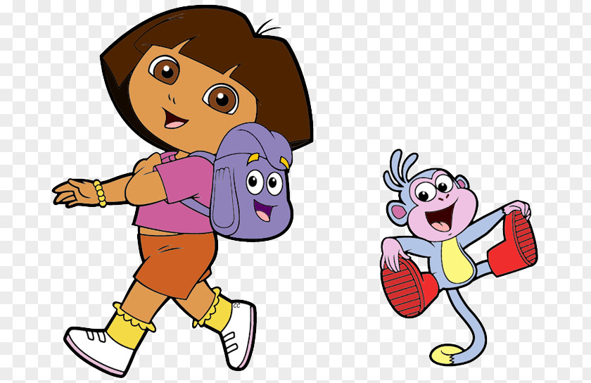 Dora Swiper Tico Backpack Cartoon Clip Art PNG