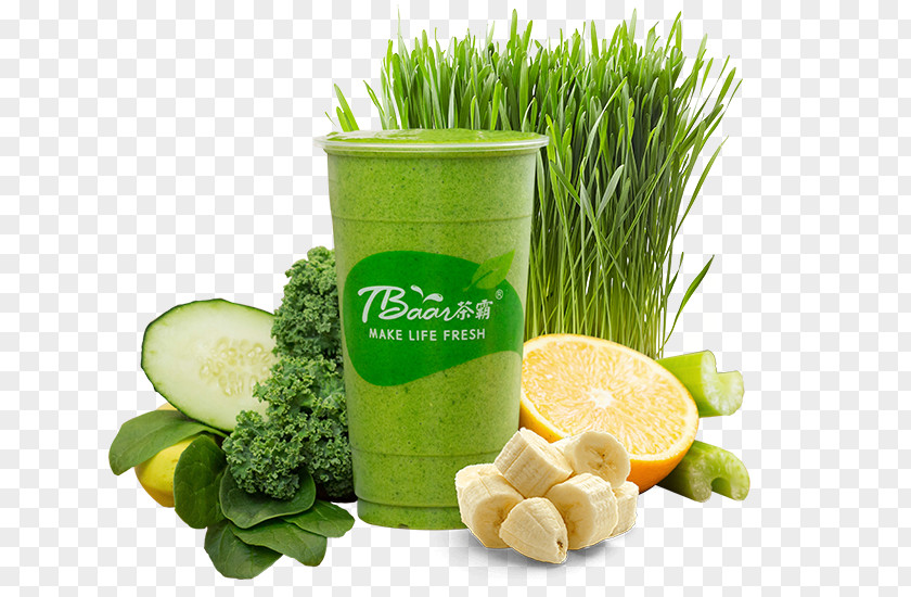 Juice Health Shake Wheatgrass Vegetarian Cuisine Food Leaf Vegetable PNG