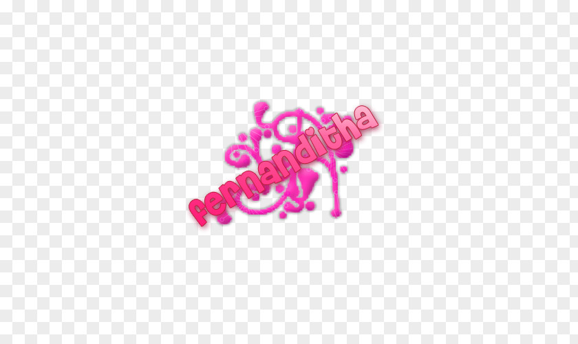 Line Logo Brand Pink M Font PNG