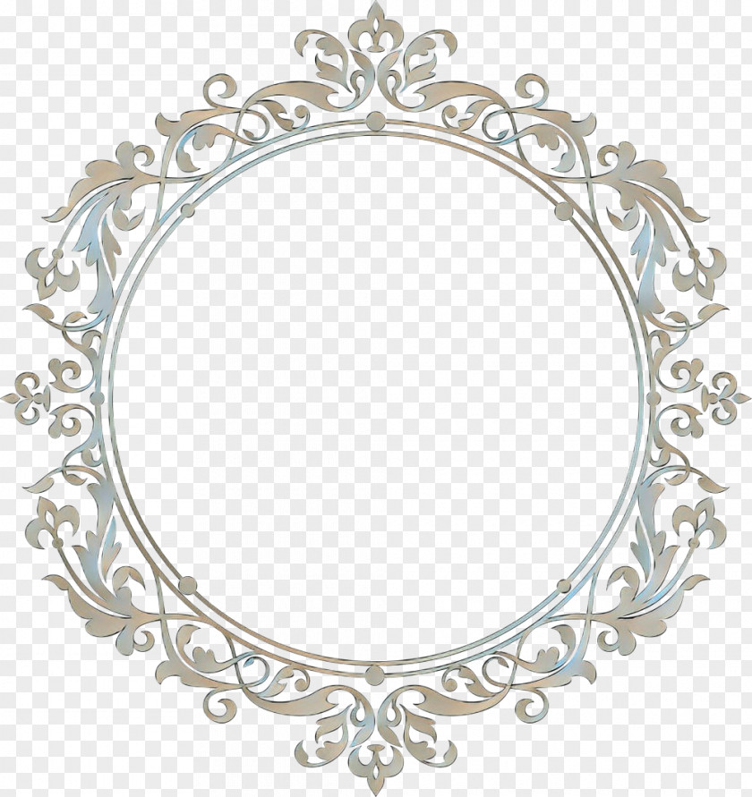 Metal Oval Gold Ribbon PNG