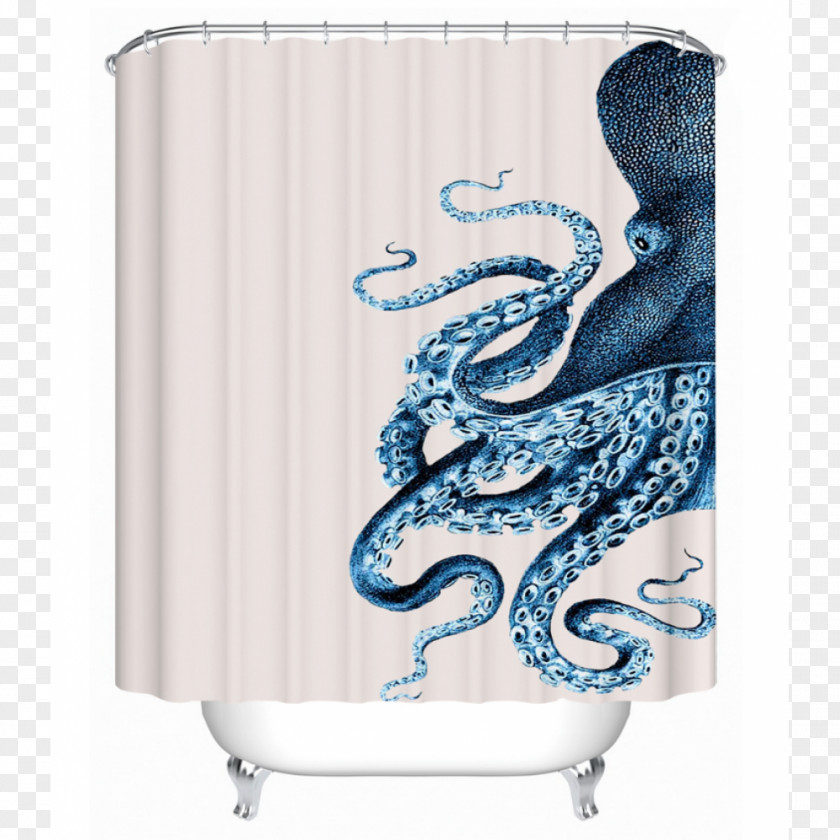 Waterproof Fabric Octopus Work Of Art Printmaking Art.com PNG