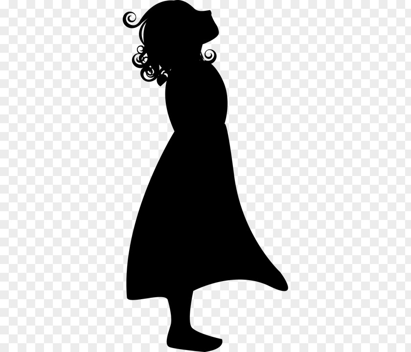 Child Woman Silhouette Clip Art PNG