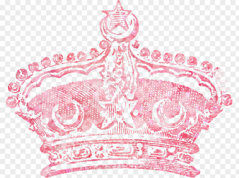 Crown Tiara Pink PNG