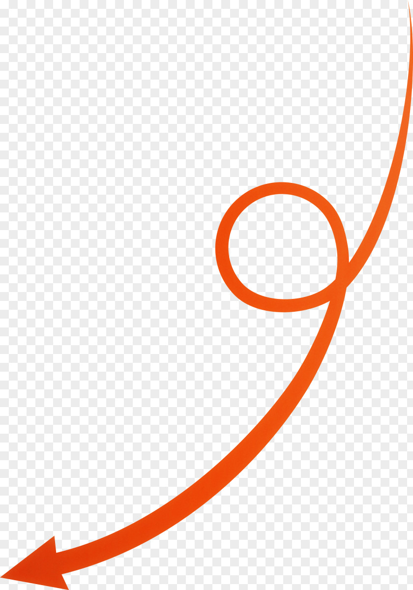 Curved Arrow PNG