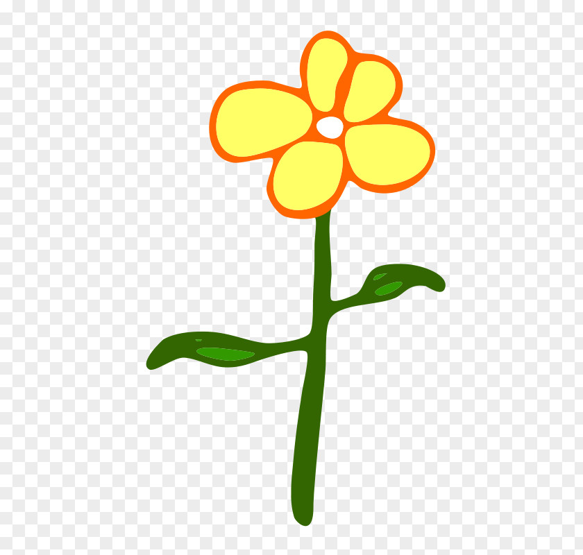 Flower Clip Art Cartoon Image PNG