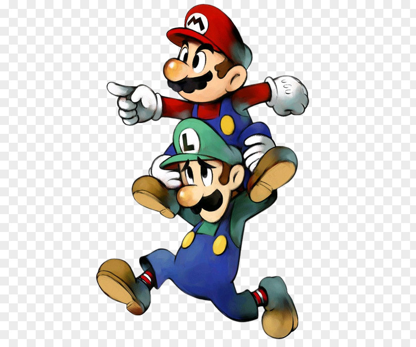 Luigi Mario & Luigi: Superstar Saga Partners In Time Super Bros. Dream Team PNG