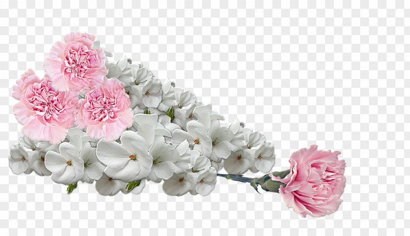 Rose Flower Bouquet White PNG