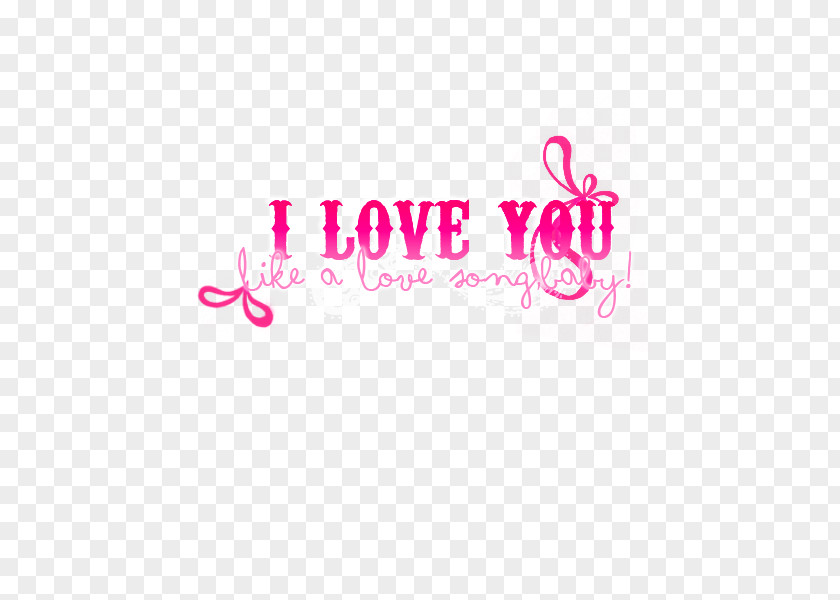 I Love You Download Typeface PNG