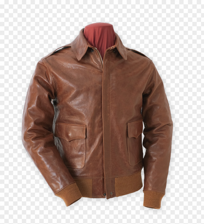 Jacket Leather Clothing A-2 PNG