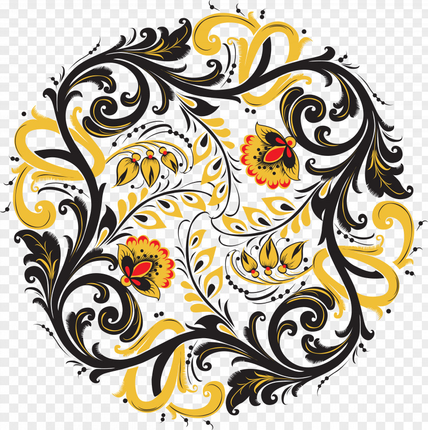 Khokhloma Художественная роспись Gzhel Ornament Furniture PNG