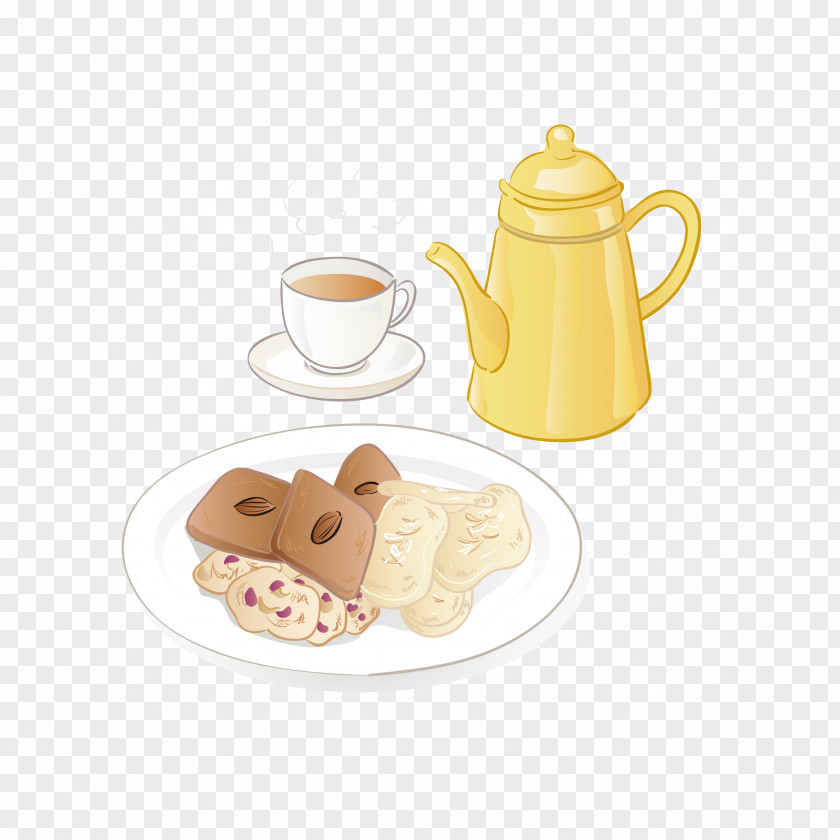 Pastries And Tea Coffee Cafe Bakery Layer Cake Birthday PNG