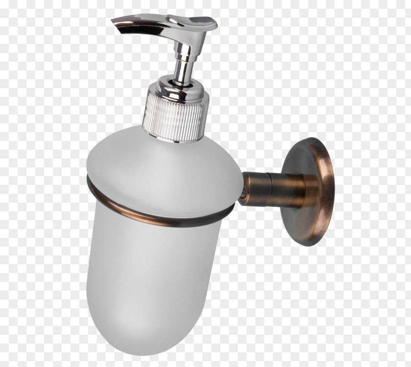 Soap Dispenser Bathroom Sofia Brass PNG