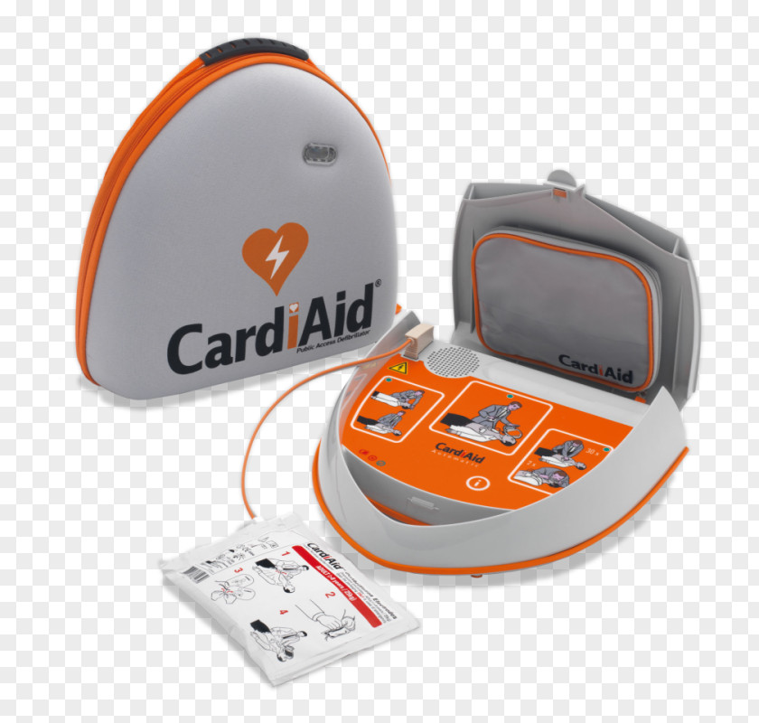 Automated External Defibrillators Defibrillation Cardiac Arrest First Aid Supplies PNG