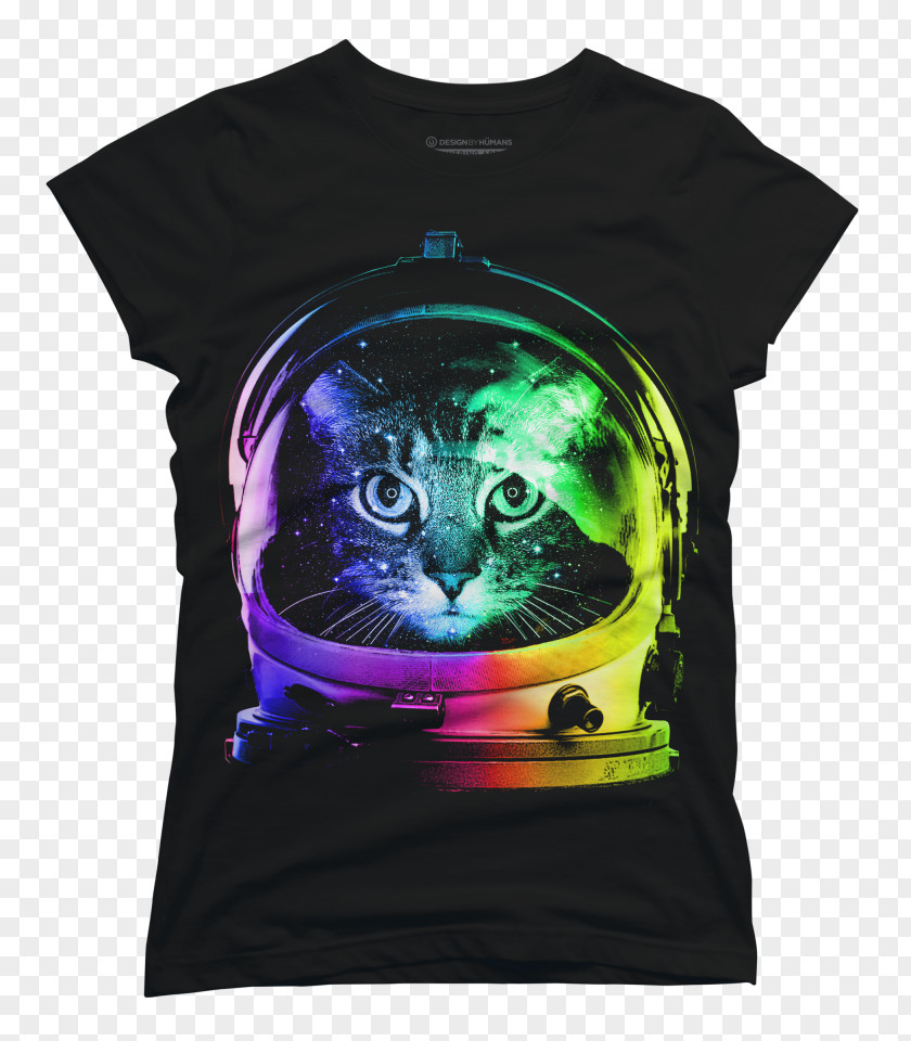 Kitten Siamese Cat Nyan Outer Space Rainbow PNG