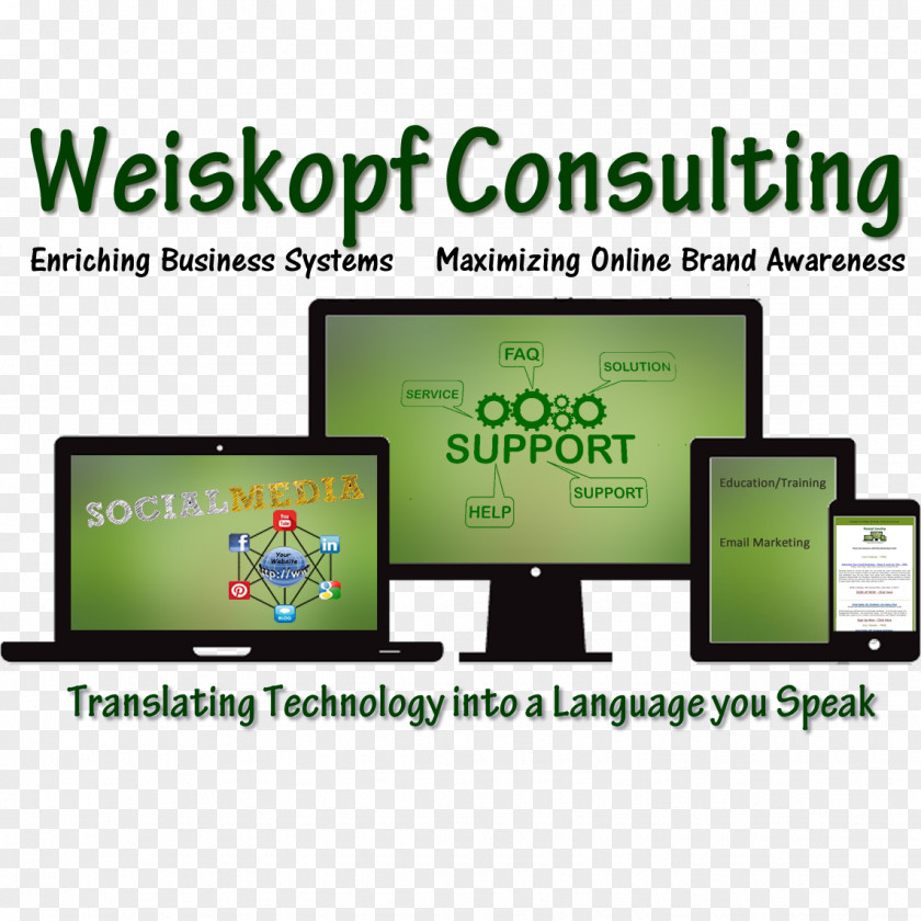 Marketing Digital Weiskopf Consulting, LLC Brand PNG