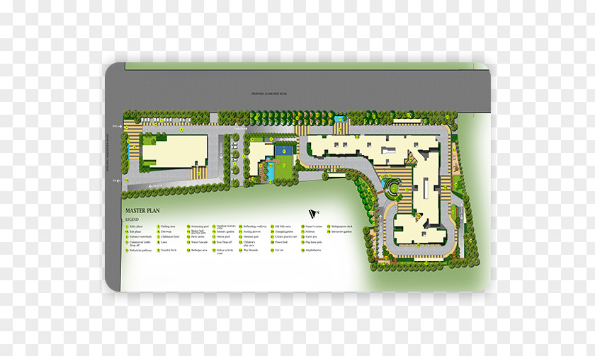 Waterbody Bren Champions Square Floor Plan PNG