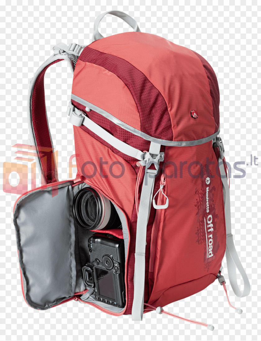 Backpack MANFROTTO Off Road Hiker 20 L Gray Hiking Camera PNG