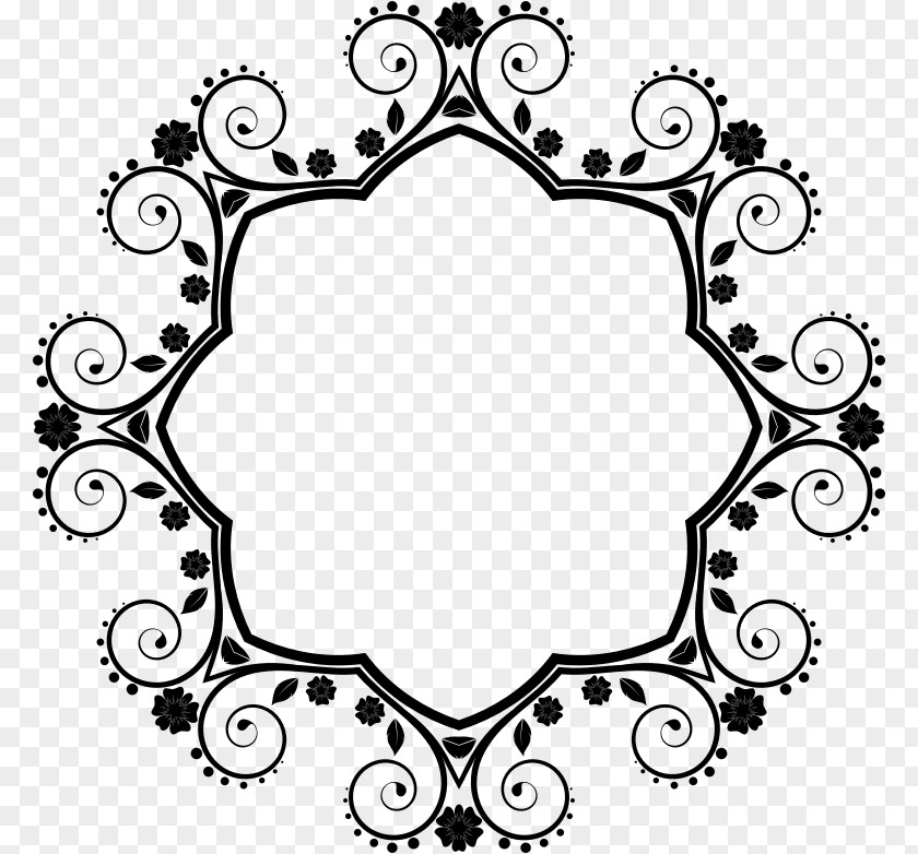 Clip Art Borders And Frames Flower Image Design PNG