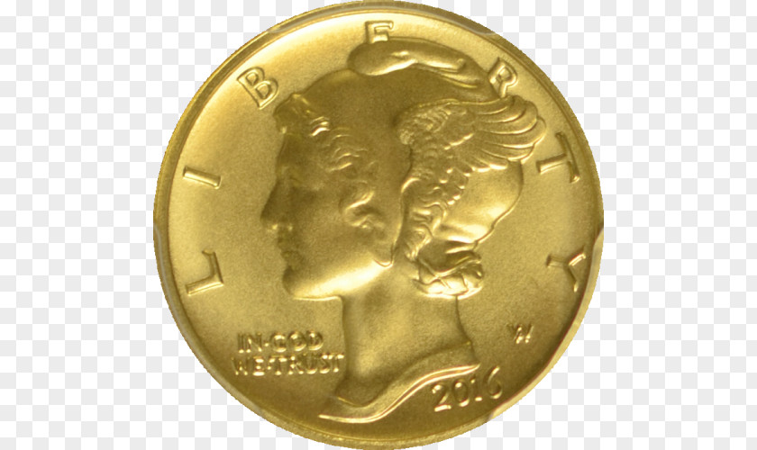 Coin Gold Medal Bronze 01504 PNG