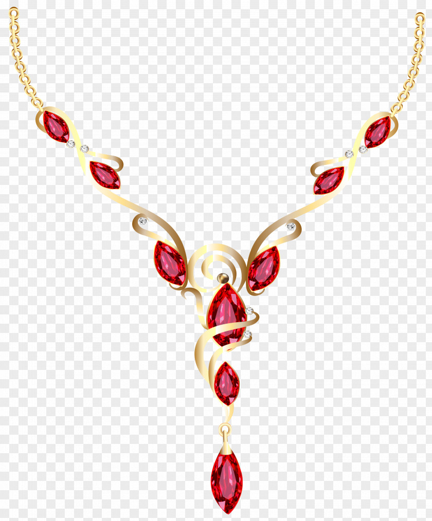 Gold Chain Earring Necklace Jewellery Clip Art PNG